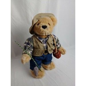 Dan Dee Greatest Dad Fishing Teddy Bear Plush Cute